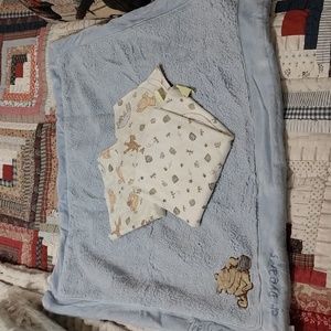Winnie the pooh blanket set
